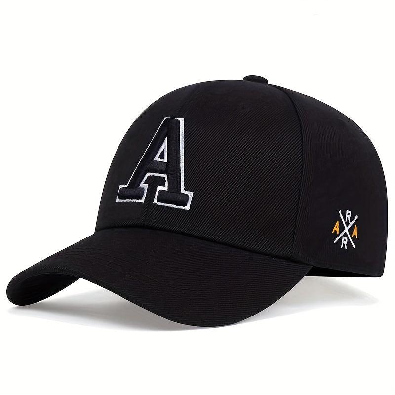 Embroidery Baseball Cap Solid Casual Sports Hat Sunscreen Dad Hats
