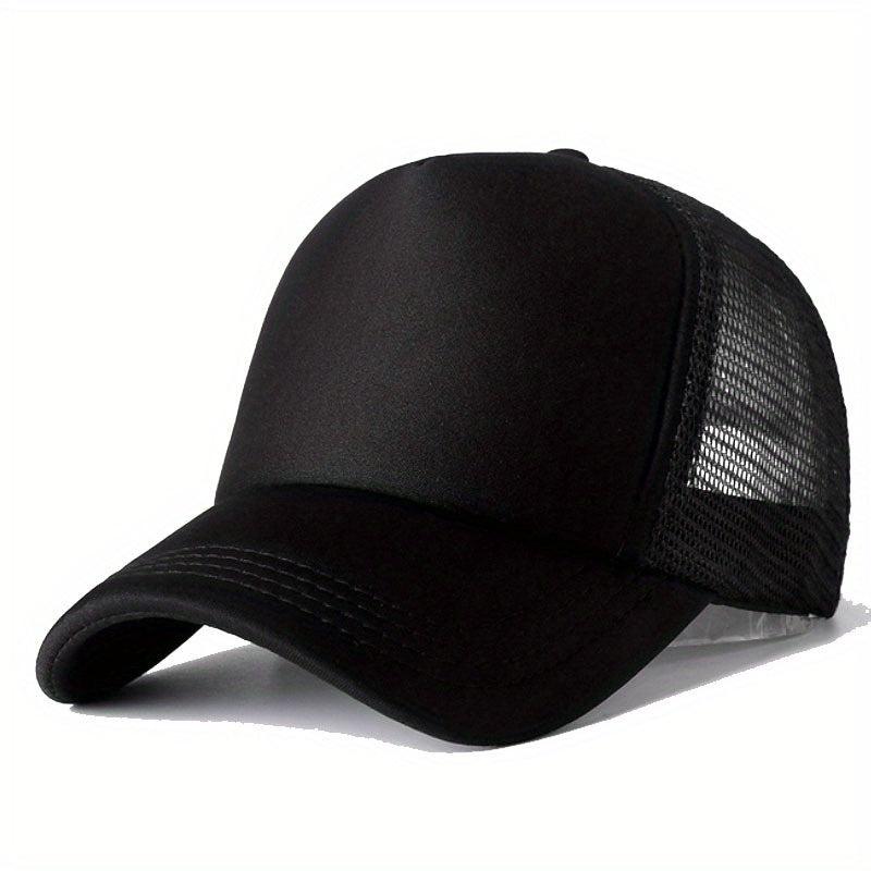 Candy Trucker Hat Hip Hop Mesh Unisex Baseball Cap Sunscreen Dad Hats