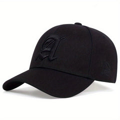 Gothic Letter A Baseball Cap Adjustable Hip Hop Sun Hat For Men Women