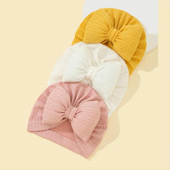 3-Pack Baby Bow Hats