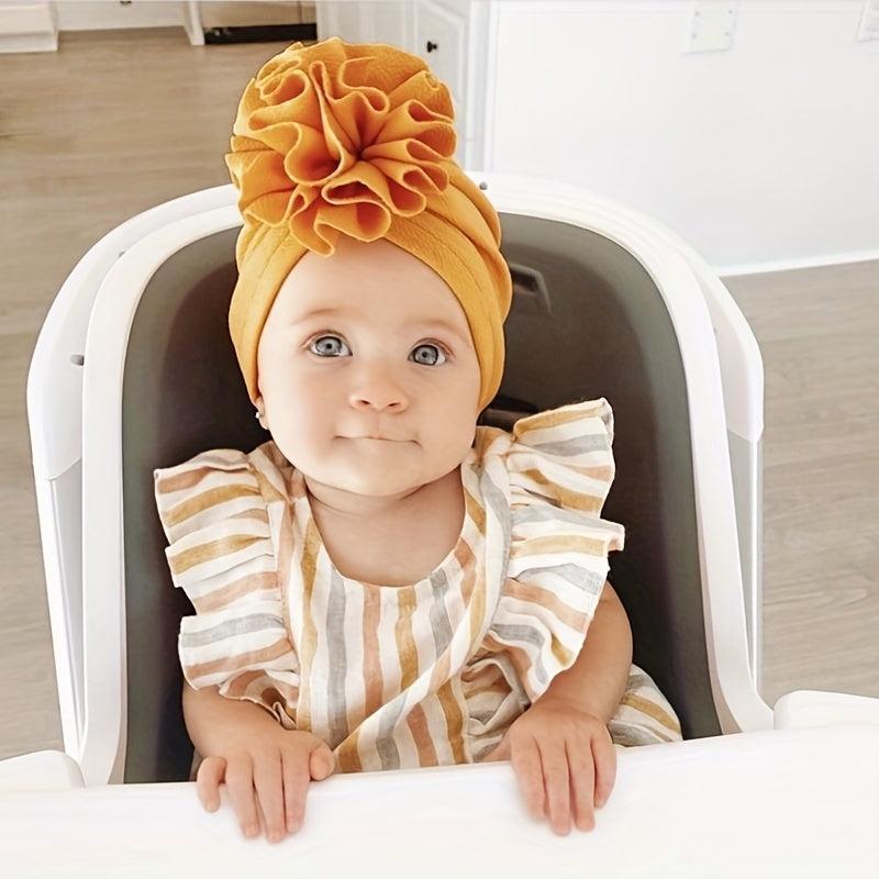 Baby Flower Turban Hats for Newborns