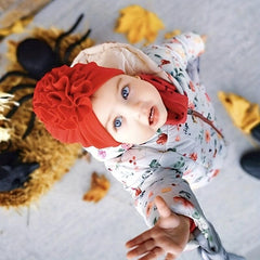 Baby Flower Turban Hats for Newborns