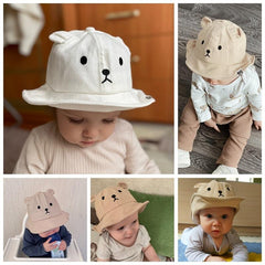 Bear Baby Bucket Hat for Beach & Pool Days