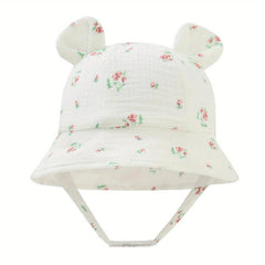 Baby Girl Sun Hat, Pack of 1 Baby Ears Hat