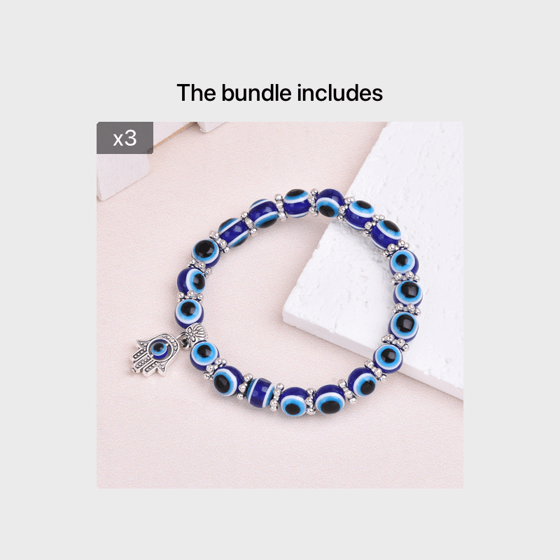 Vintage Devil's Eye Stretch Bracelet