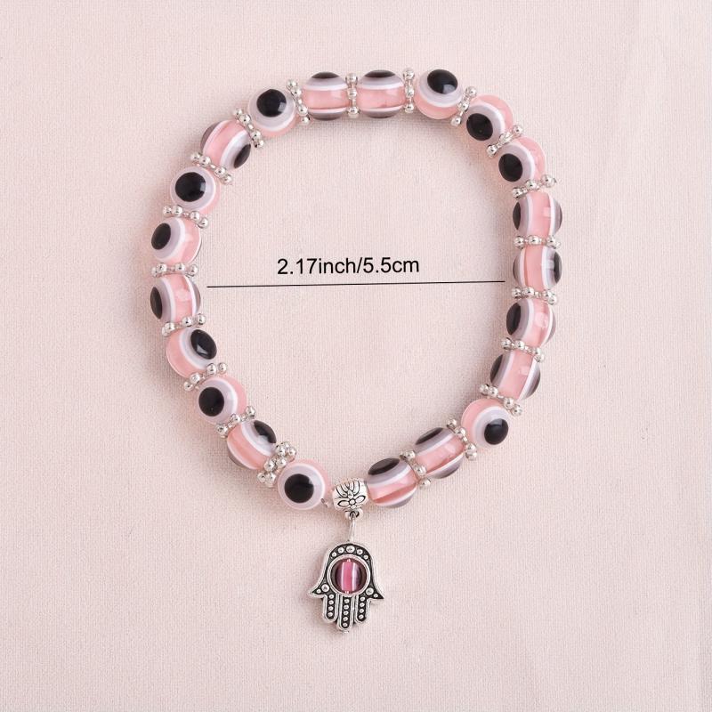 Vintage Devil's Eye Stretch Bracelet