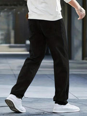 Men's Distressed Jeans Casual Street Style Denim Pants