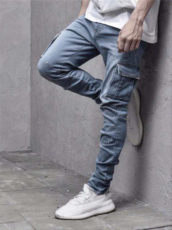 Men's Skinny Jeans For Autumn And Winter