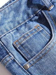 Men's Classic Denim Shorts for Summer