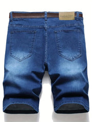 Men's Classic Denim Shorts for Summer