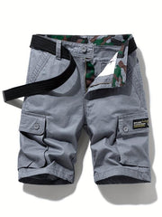 Men's Cargo Shorts with Flap Pockets