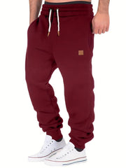 Men's Tapered Joggers Loose Fit Drawstring Pants for Fall Winter