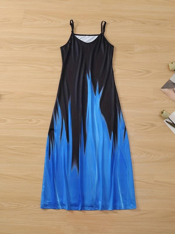 Spaghetti Strap Casual Dress