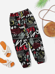 Loose Lantern Pants High Waist Casual Comfy Summer Pants