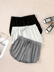 Women's Hotpants Drawstring Elastic Waist Shorts