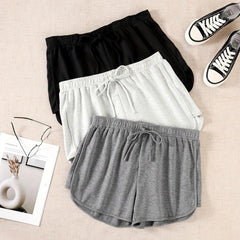Women's Hotpants Drawstring Elastic Waist Shorts