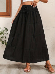 Casual Loose High Waist Skirt Women's Clothing