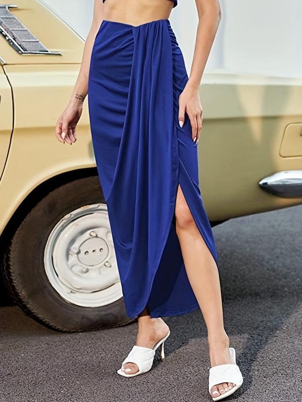 Bodycon Sarong Skirts Casual Summer Women's Clothing
