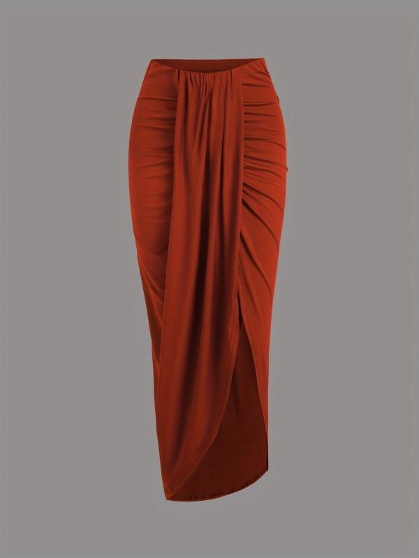 Bodycon Sarong Skirts Casual Summer Women's Clothing