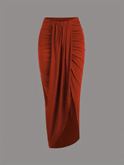Bodycon Sarong Skirts Casual Summer Women's Clothing