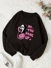 Halloween Long Sleeve Casual Sweatshirt