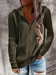 Drawstring Hoodie Long Sleeve Sweatshirt