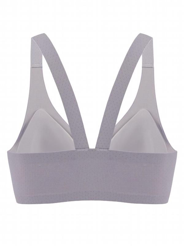 Front Open Button Full Coverage Bra Comfortable Seamless Push Up Intimates