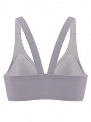 Front Open Button Full Coverage Bra Comfortable Seamless Push Up Intimates