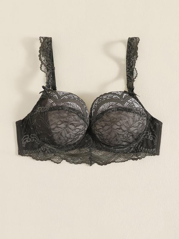 Lace Mesh Everyday Bras - Breathable & Preppy Style - Women's Lingerie