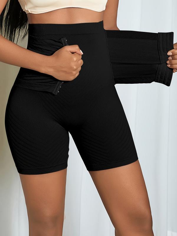 High Waist Tummy Control Panties Front Buckle Shaping Underwear