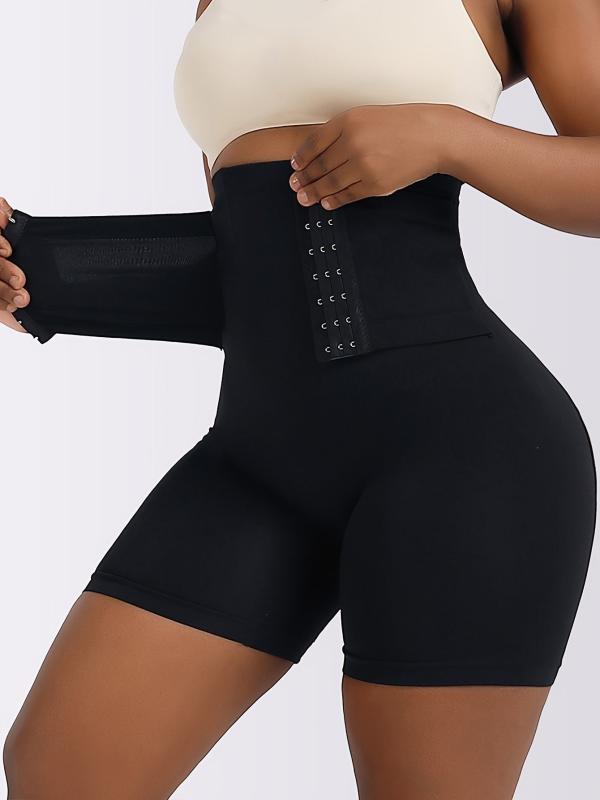 High Waist Tummy Control Panties Front Buckle Shaping Underwear