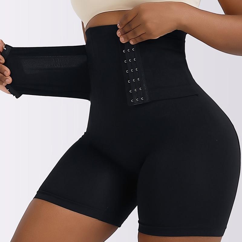 High Waist Tummy Control Panties Front Buckle Shaping Underwear
