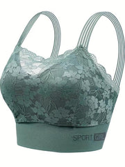 Lace Full Coverage Bra Anti-sagging Tank Bra