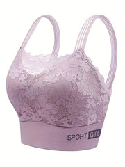 Lace Full Coverage Bra Anti-sagging Tank Bra