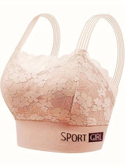 Lace Full Coverage Bra Anti-sagging Tank Bra