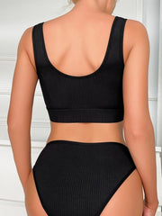 Heart Decor Bra & Panties Comfy Lingerie Set