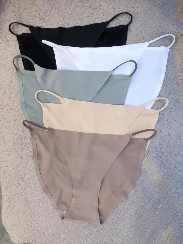 5 Pcs Seamless String Panties Low Waist Women's Lingerie