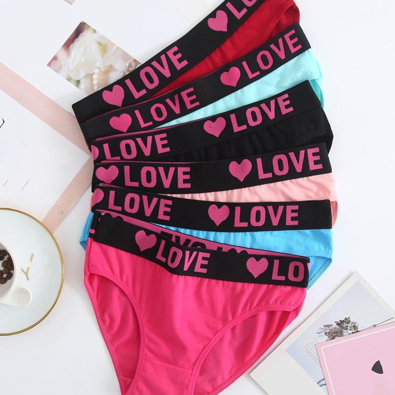 6 Pack Seamless Cotton Bikini Briefs Women's Lingerie