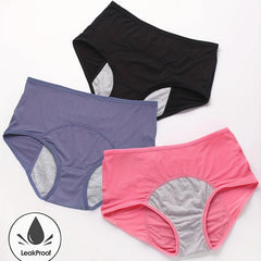 3pcs Mesh Elastic Period Panties Leak Proof Physiological Panties