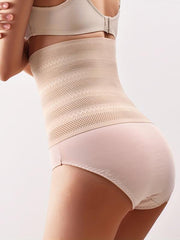 High Waist Stretch Panties Comfy Tummy Control Butt Lifting Intimates Panties