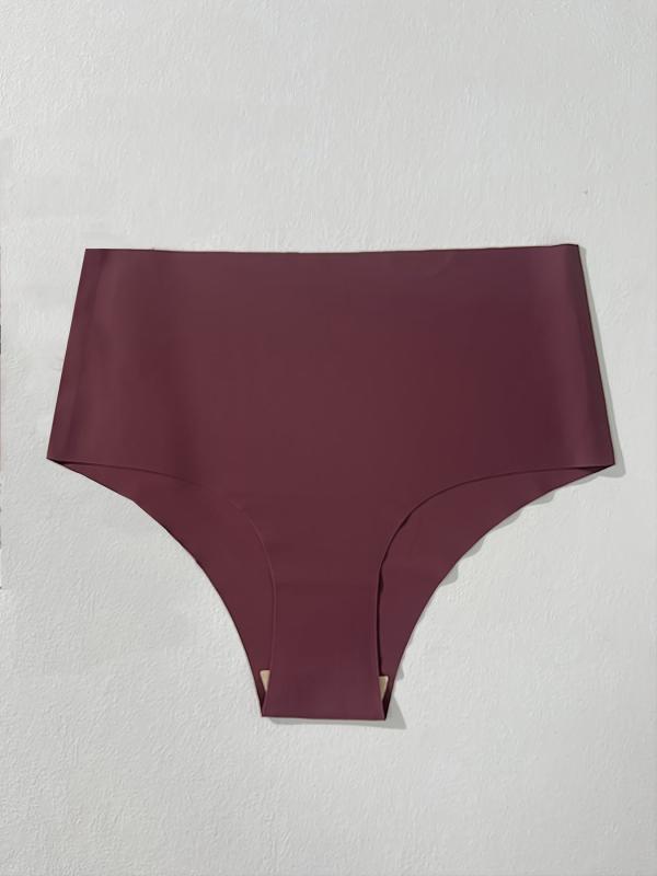 5pcs High Waist Seamless Mixed Panties Pack Women's Underwear