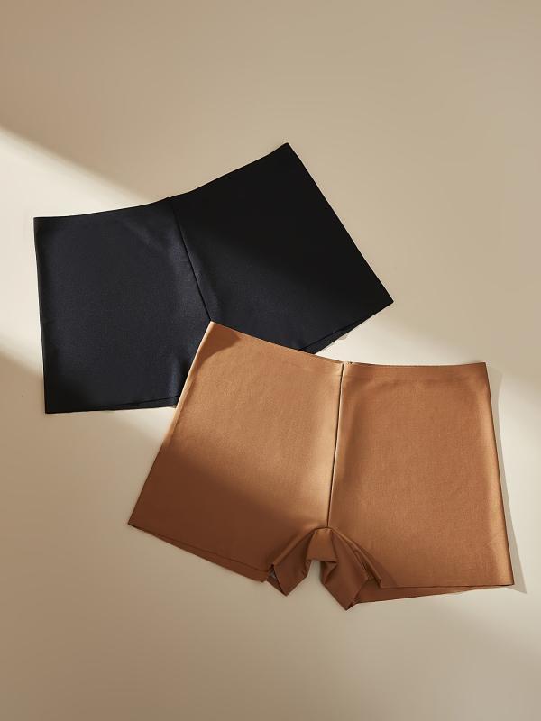 3pc Soft No Show Boyshort Underwear For Women