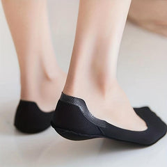 5 Pairs Invisible Non slip Socks Lightweight & Breathable Ankle Socks