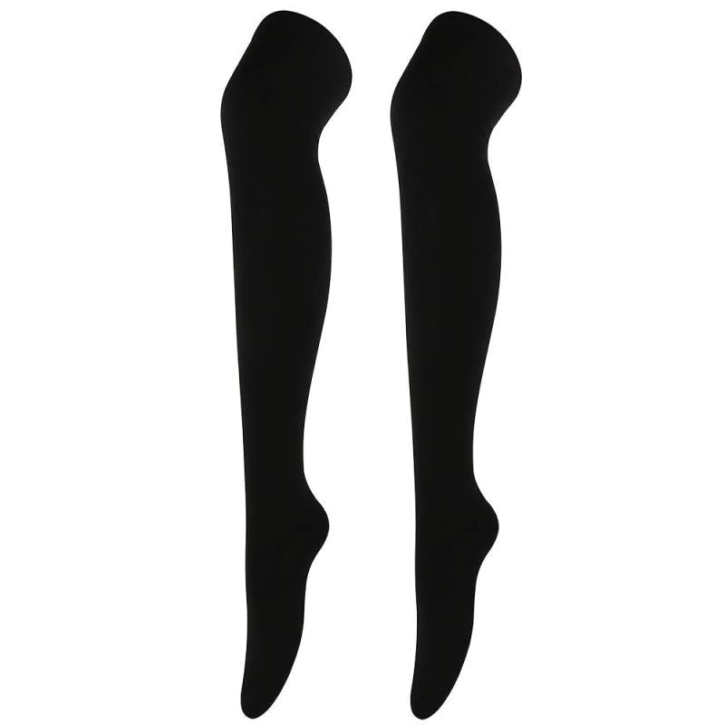 Solid Thigh High Socks Over The Knee Stockings