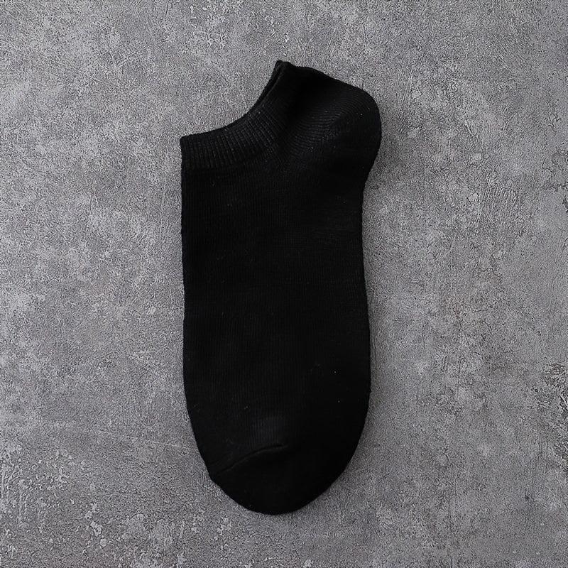 10 Pairs Women's Classic Ankle Socks Soft & Lightweight Solid Low Cut Stockings