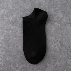10 Pairs Women's Classic Ankle Socks Soft & Lightweight Solid Low Cut Stockings