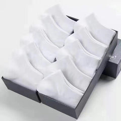 10 Pairs Women's Classic Ankle Socks Soft & Lightweight Solid Low Cut Stockings