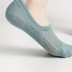5 Pairs Invisible Mesh Socks for Women