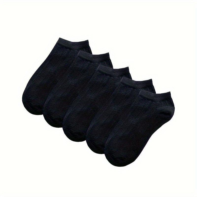 5 Pairs Ankle Socks Cozy Low Cut Socks Women's Stockings