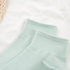 10 Pairs Women's Crew Socks Soft & Comfy All-match Stockings